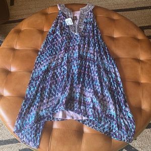 NWT* Free People Boho Tunic Dress with Sequin Detail, XS